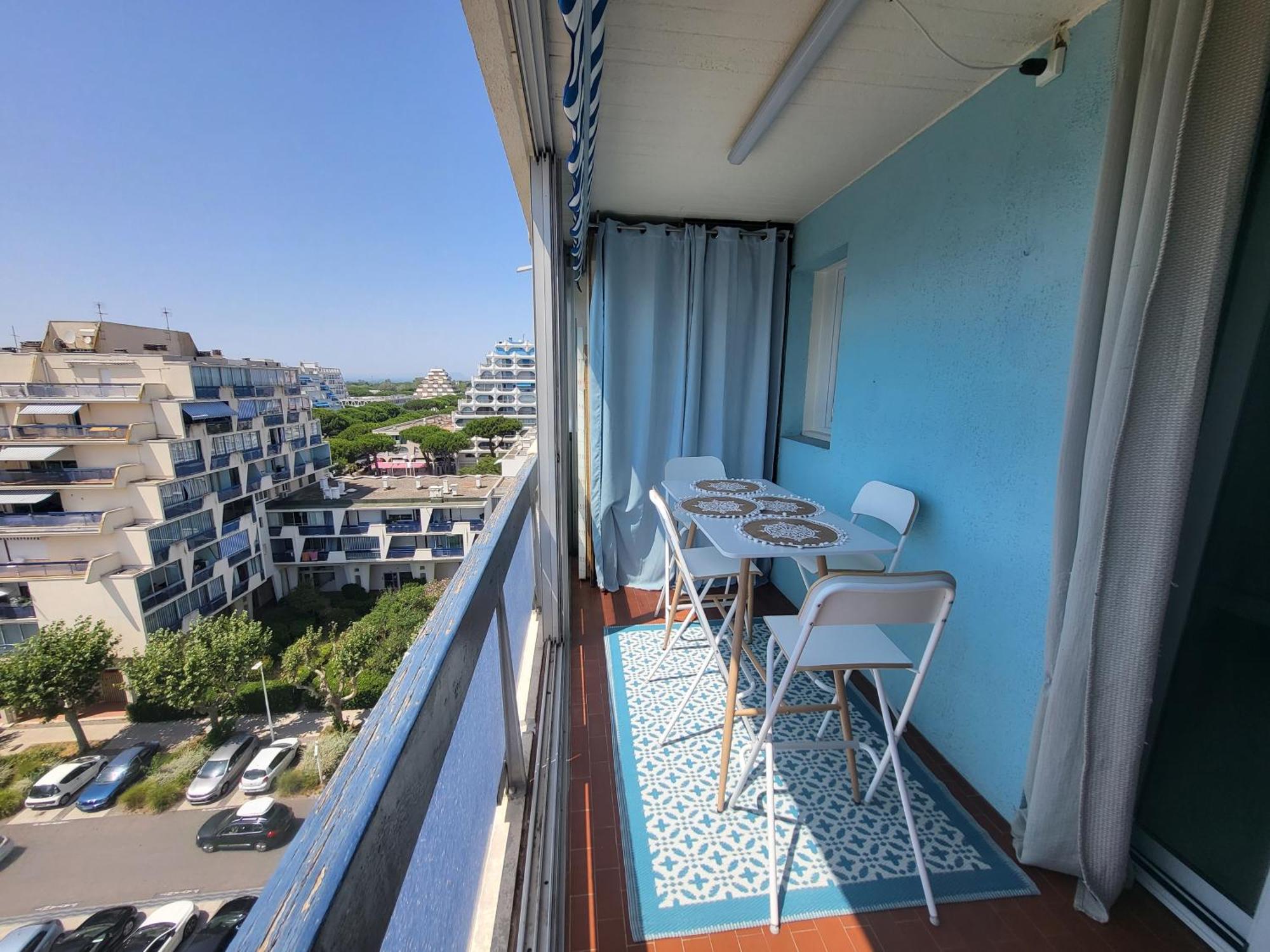 Appartement Lumineux Avec Vue Sur Mer A 50 M De La Plage Et Du Centre La Grande Motte Dış mekan fotoğraf